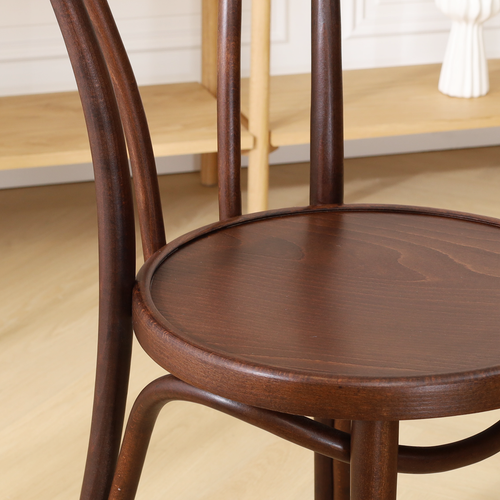 Fameg Vienna Thonet No.18 Houten Bistrostoel Walnoot - vtwonen shop