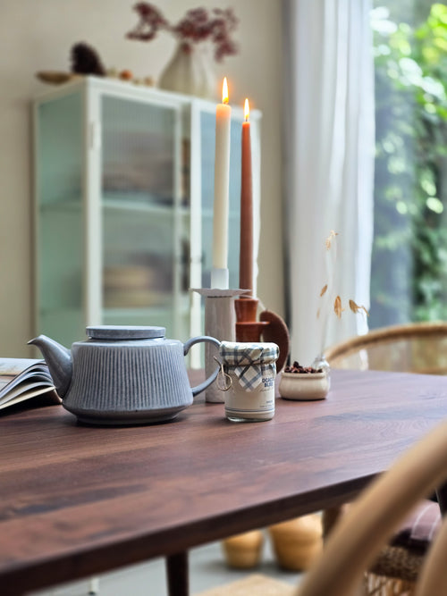 Rebellenclub Eetkamertafel Havdhem - 180 x 90 cm - Walnoot - vtwonen shop