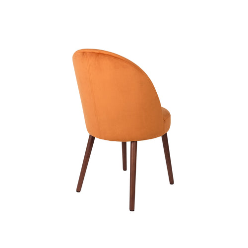 Dutchbone Barbara Eetkamerstoelen Oranje - Set van 2 - vtwonen shop