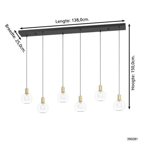 Stars of Light hanglamp Terque