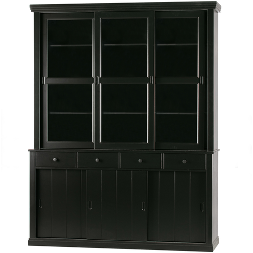 WOOOD winkelkast Lagos - Grenen - Zwart - 214x166x48 - vtwonen shop