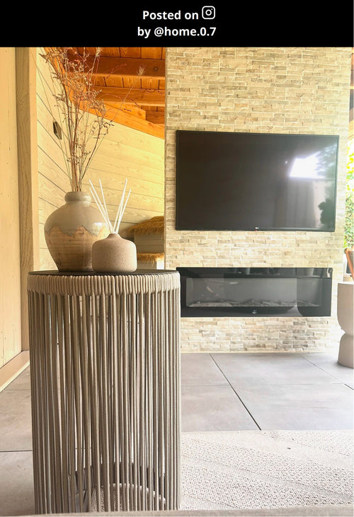Lucide vloerlamp PINGI - Geïntegreerde LED - Taupe