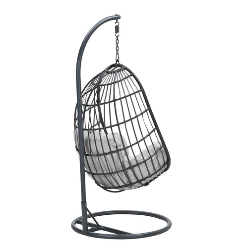 Garden Impressions Hangstoel Esmee swing egg - donker grijs