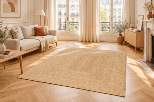 AFK Living vloerkleed  Indira - handgemaakt - Jute - 120 x 170 cm