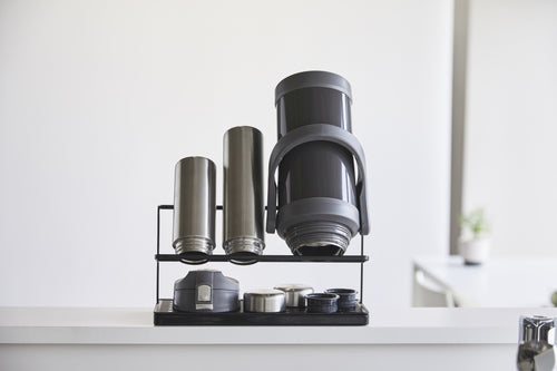 Yamazaki Droogrek Flessen - Tower - Zwart - vtwonen shop