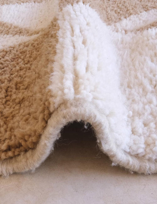 AFK Living vloerkleed Berber - handgemaakt - Wol - 245 x 346 cm