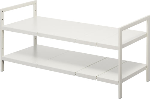 Yamazaki Keukenkast Organizer Uitschuifbaar - 2 niveaus - Tower - Wit