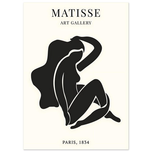 Artfulprints  Matisse - Art of a woman   poster 50x70 cm - vtwonen shop
