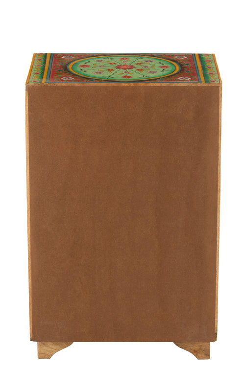 J-Line kast 7 Lades Mumbai - hout - mix - vtwonen shop