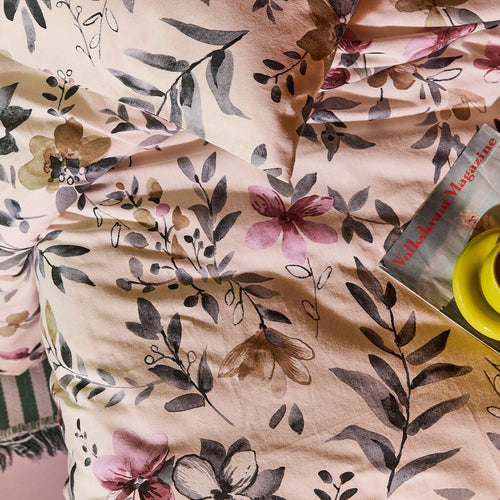 Cinderella - Dekbedovertrek Botanica Flanel - 260x220 cm - Beige