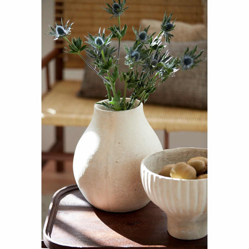Light & Living bloempot Norell - wit - Ø27cm