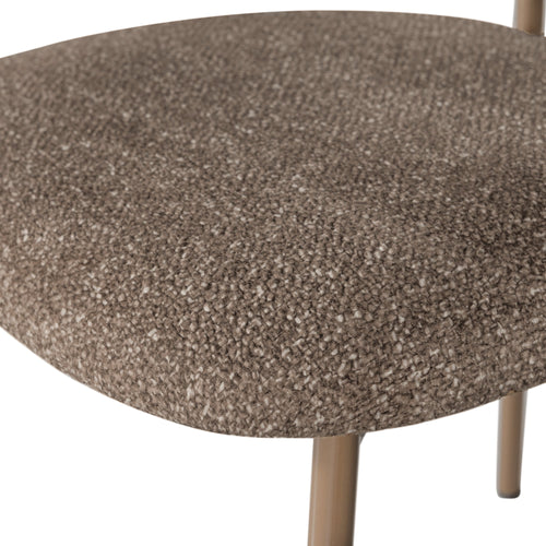 WOOOD eetkamerstoelen Valor - Polyester - Zand- Set van 2 - vtwonen shop