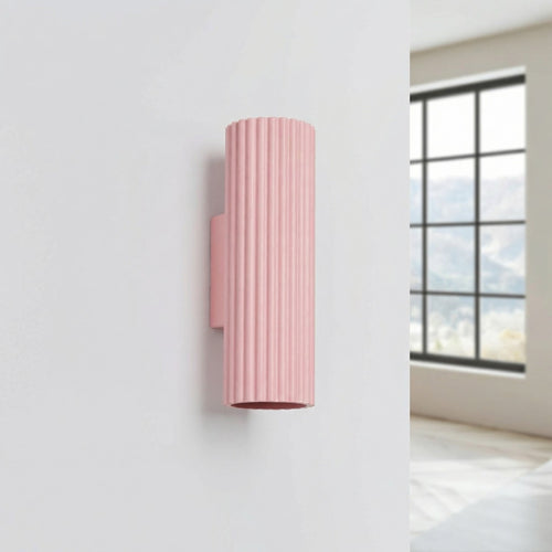 Sollux Lighting Wandlamp KARBON 20 roze - 6,5x8,5x20cm