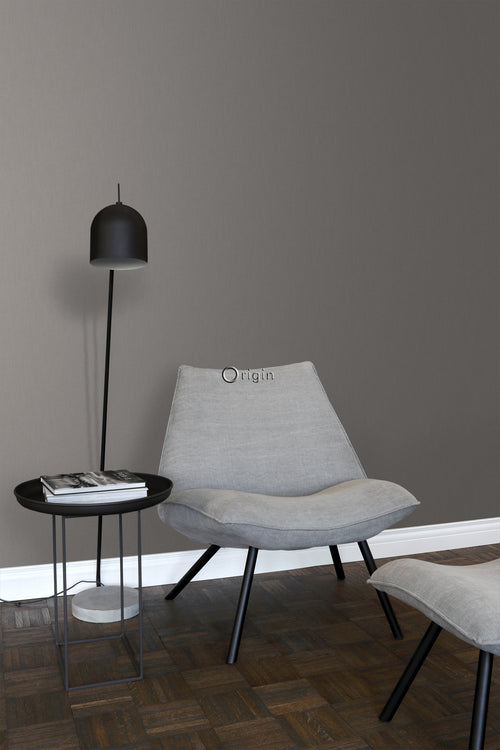 Origin Wallcoverings behang linnen taupe - 53 cm x 10,05 m - 347001 - vtwonen shop