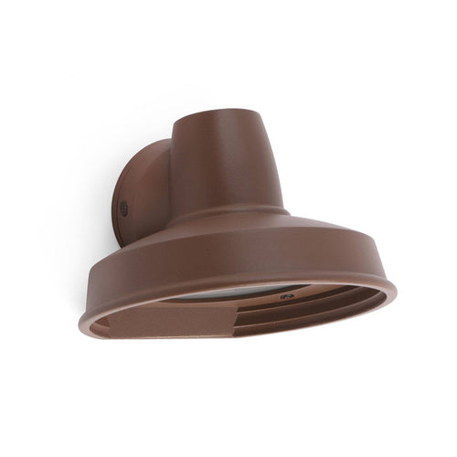 Faro Bronx - 1 Light Outdoor Wandlamp Bruin IP44, GU10