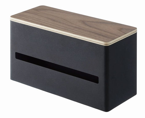 Yamazaki Tissuebox Dubbelzijdig - Rin - Bruin