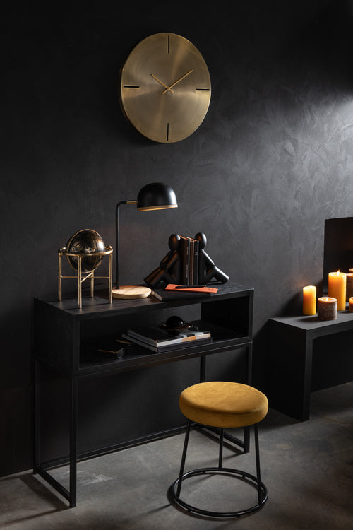 J-Line frame kruk Lage - metaal - zwart - vtwonen shop