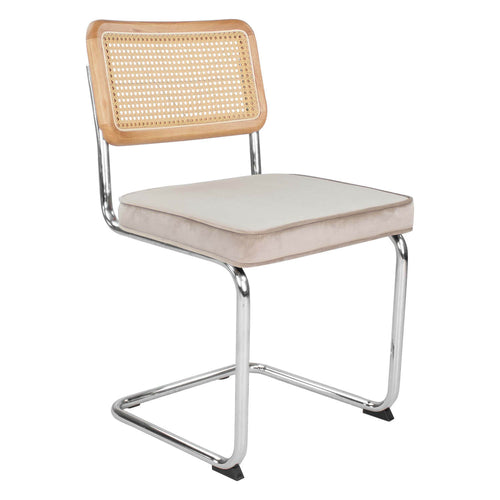 Kick buisframe stoel Kai - Champagne - vtwonen shop