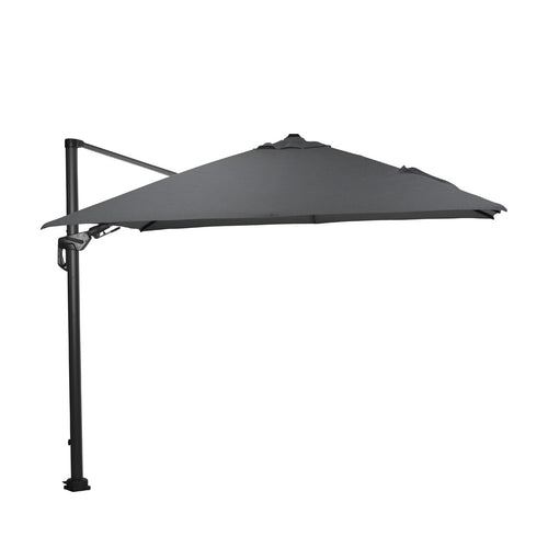 Garden Impressions zweefparasol Hawaii Deluxe donker grijs doek - 300x300 cm - vtwonen shop