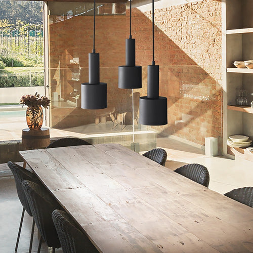 Ideal Lux HOLLY - Plafondlamp voor binnen 1 licht zwart, E27
