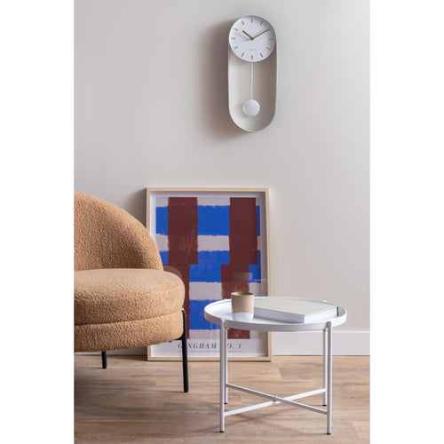 Leitmotiv salontafel Meseta - wit - 50x50x38.5cm - vtwonen shop