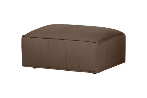 noo.ma Lobi Ottoman Mocha Brown corduroy - 102x72x44 cm