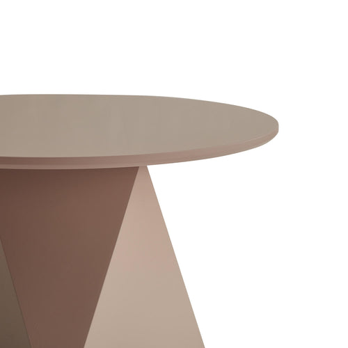Furnhouse ronde salontafel Aura - Mokkamousse - Ø 80 cm