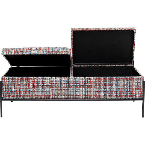 Kare Design Borst bank Iceland 120x40cm rood