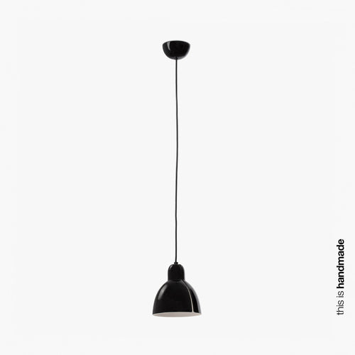 Faro Venice Zwarte koepel hanglamp