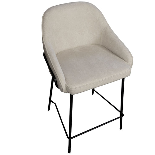 Giga Meubel Barstoel Maxime - Stof - Beige - Set van 2 - vtwonen shop