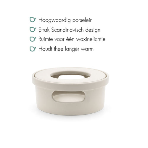Bredemeijer - Theelicht Skagen warm wit - vtwonen shop