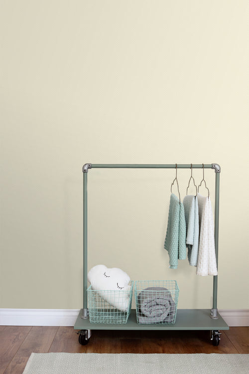 ESTAhome behang kleine stipjes crème beige en zilver - 53 cm x 10.05 m - 137313
