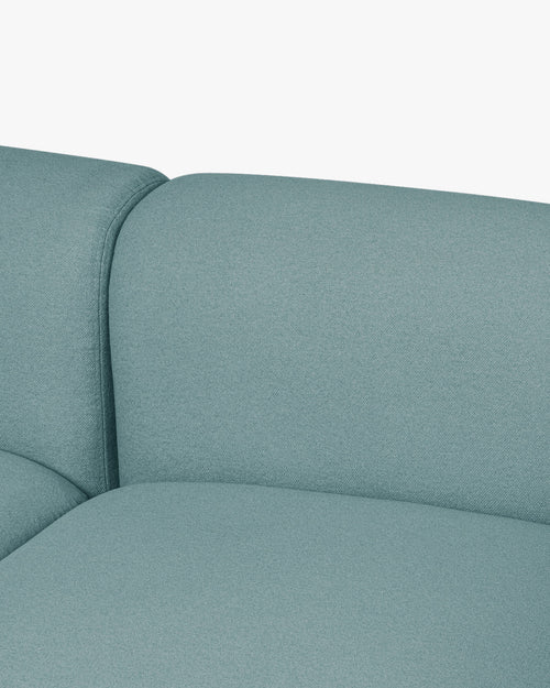 noo.ma Flom 3-zits bank Pastel Blue - soft zitcomfort, 262x96,5x68 cm