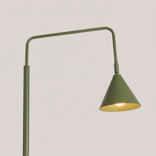 Sollux Lighting Vloerlamp NOX olijfgroen - 30x30x165cm