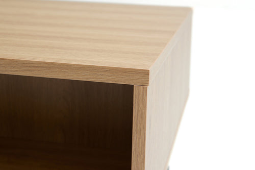 Rebellenclub Salontafel Berley - Eiken met Rattan