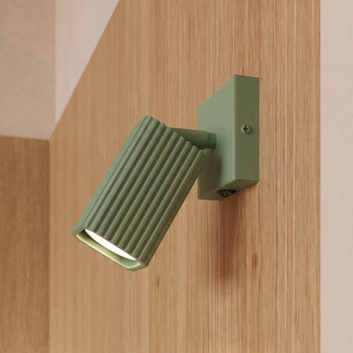 Sollux Lighting Hanglamp RAYO 3P saliegroen - 20x20x108cm