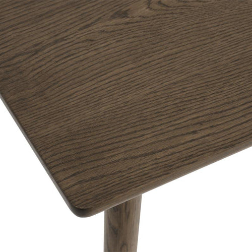 Olivine Boas verlengbare houten eettafel gerookt eiken - 150 x 90 cm - vtwonen shop