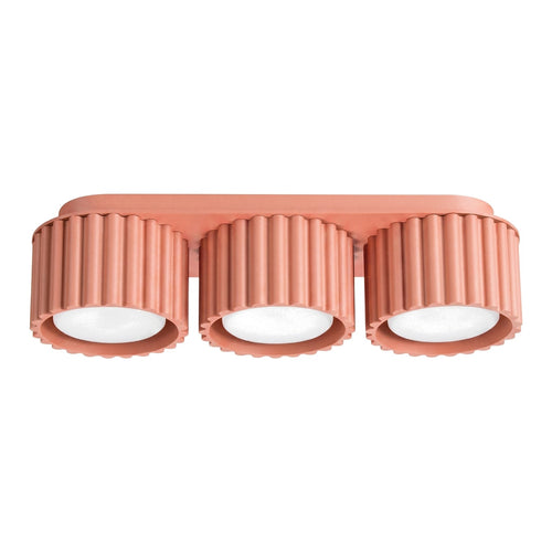 Sollux Lighting Plafondlamp AURA 3 perzik Gx53 - 32,5x10x8cm