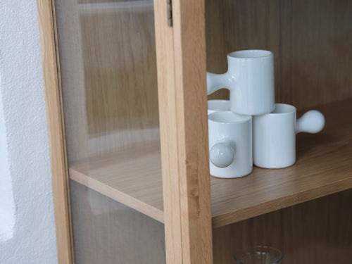 Rebellenclub Vitrinekast Foxton - Eiken - vtwonen shop