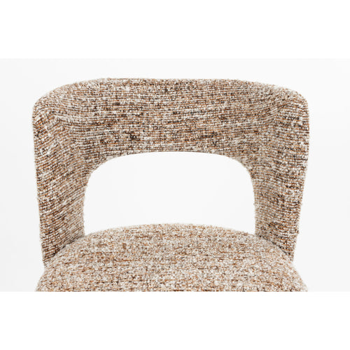 Housecraft Living Chelsea Eetkamerstoelen Bruin - Set van 2