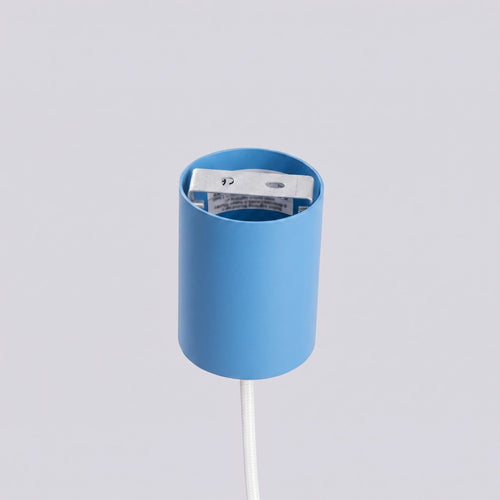 Sollux Lighting Hanglamp HALO 1 lichtblauw - 12x12x120cm