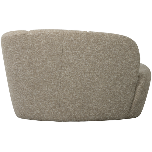 WOOOD 2-zits bankje rechts Mojo - Polyester - Beige Melange -73x112x77 - vtwonen shop