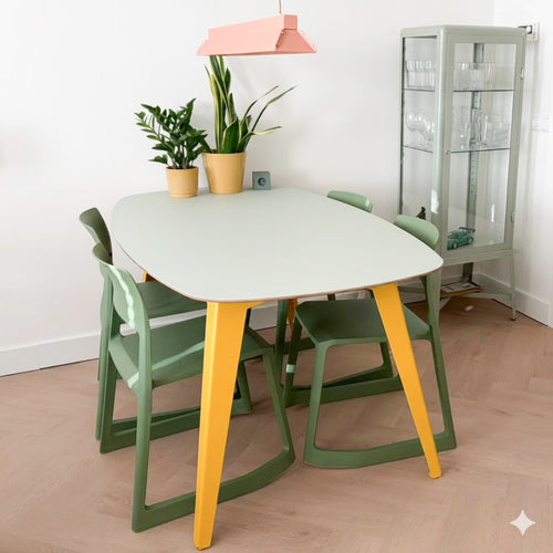 Fabricado Lichtbalk Lichtbalkie - blauw - breedte 98 cm – hoogte 13 cm