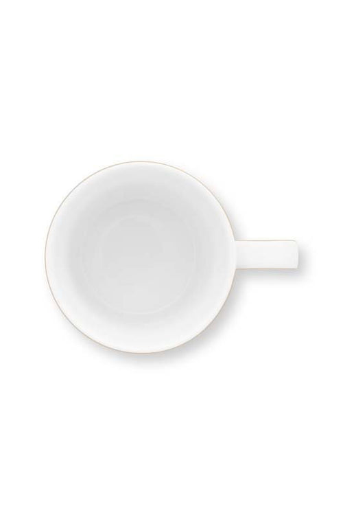Pip Studio Mokken - Love Birds Medallion - Donkergroen - 300ml - Set van 2