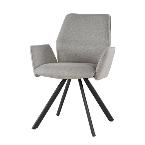 Livingfurn eetkamerstoel Diana - taupe - 1 stuk - vtwonen shop