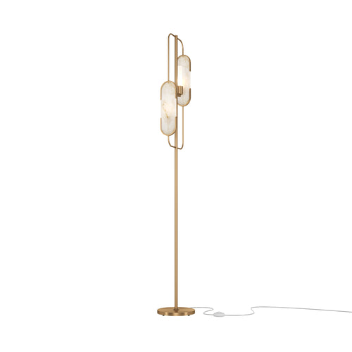 Maytoni - Vloerlamp Marmo - Goud - Ø23 - vtwonen shop