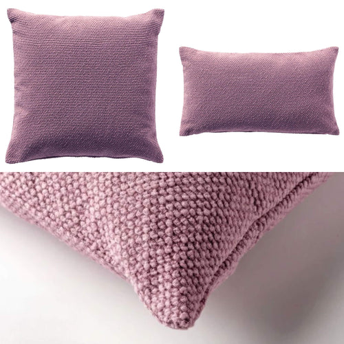 KUSSENSET - 3-delig - Purple Wave - 45x45 cm, 30x50 cm - inclusief binnenkussens - blauw, beige, paars