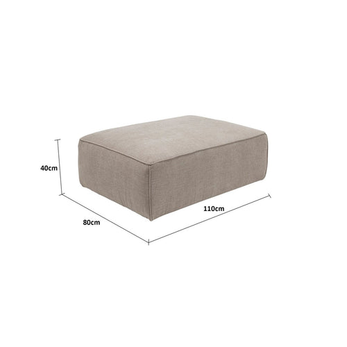 Kare Design Kruk Cubo taupe
