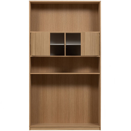 vtwonen bovenkast 110 cm & bovenkast 40 cm Modulair - Eiken- Naturel - 199x110x40/199x40x40