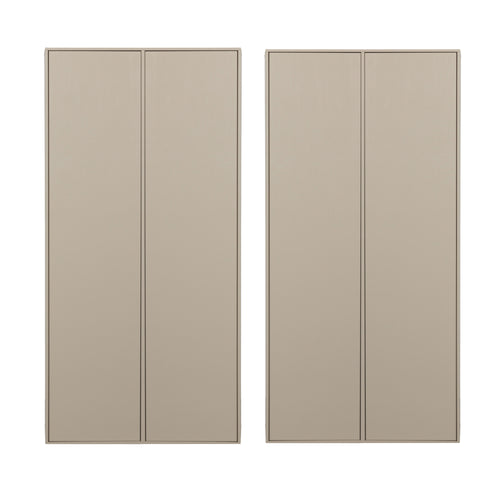 vtwonen kledingkast 100 cm Daily - Grenen - Dakargrau - 200x100x58 - vtwonen shop